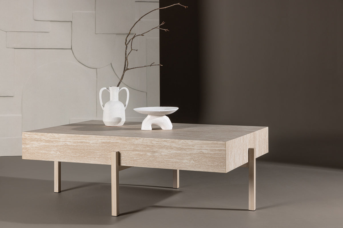 Sofa Table 126 x 82 x 41 Whitewash