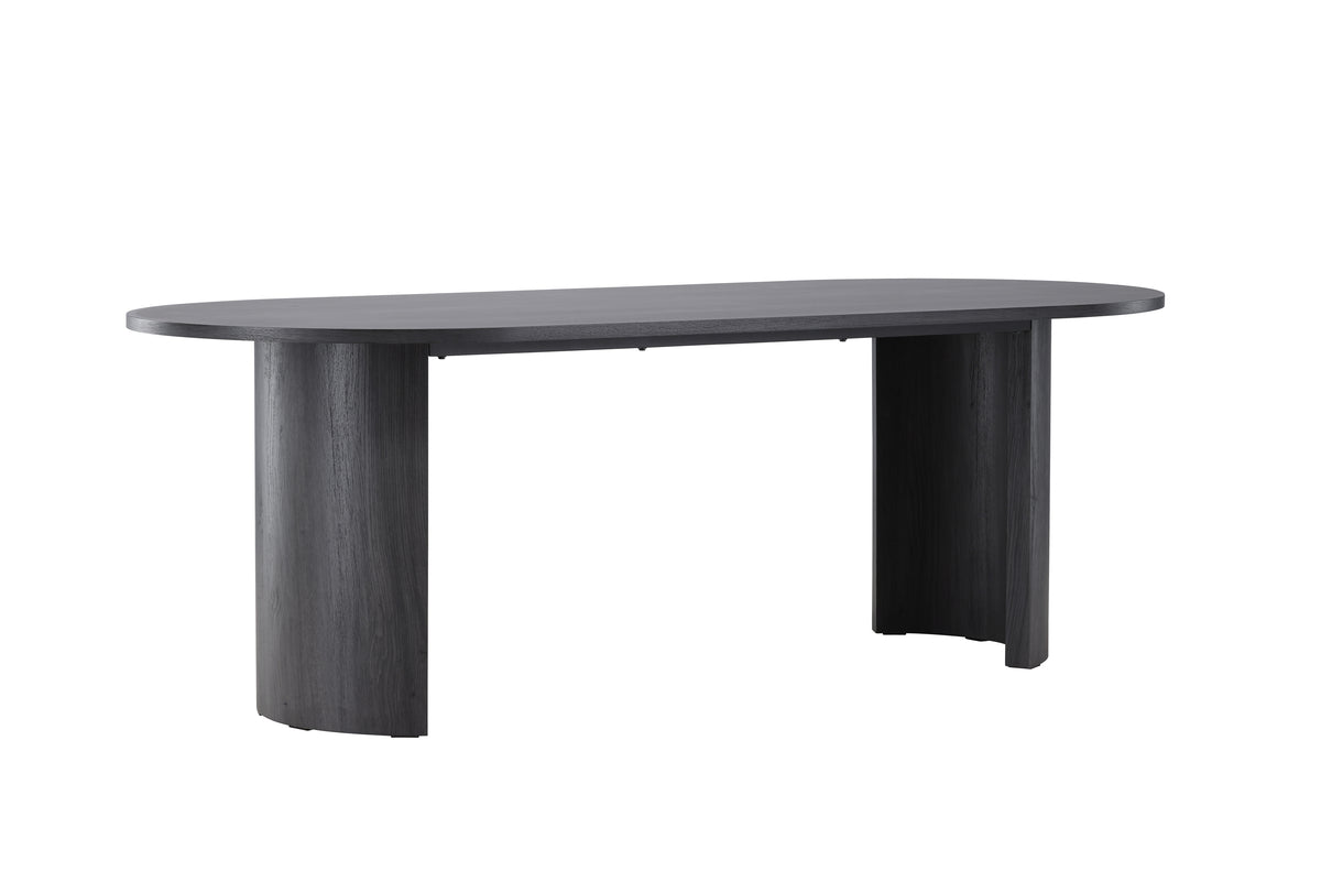Rectangular Dining Table 220 x 100 x 75 Black