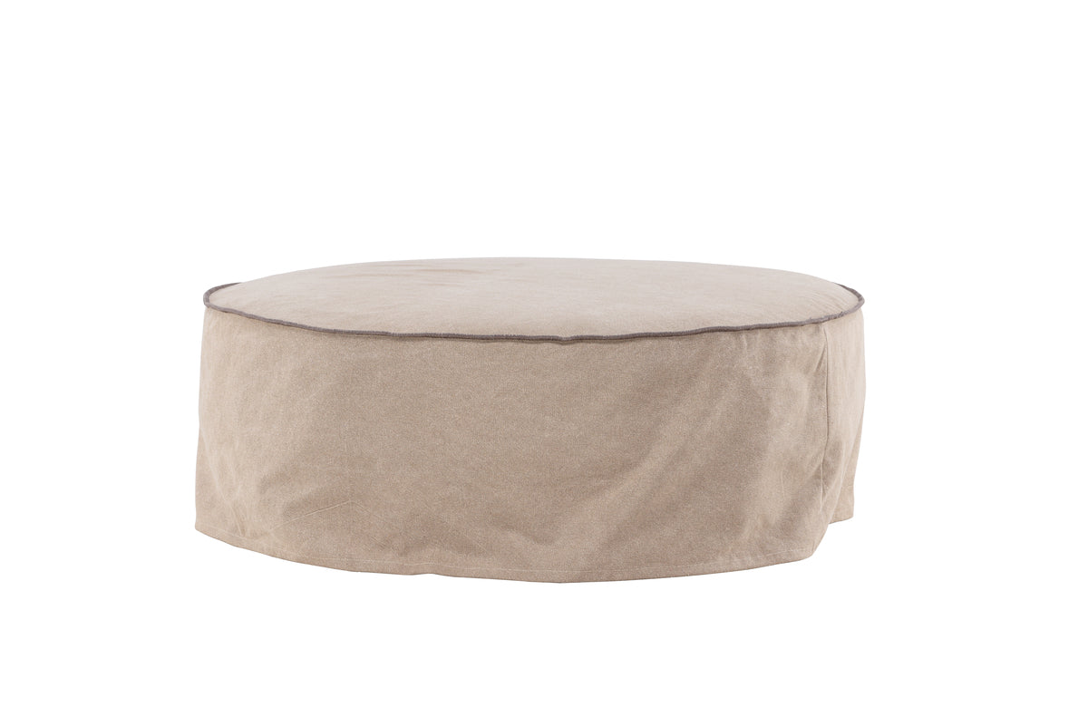 Ottoman ø101 ⌀101 Brown
