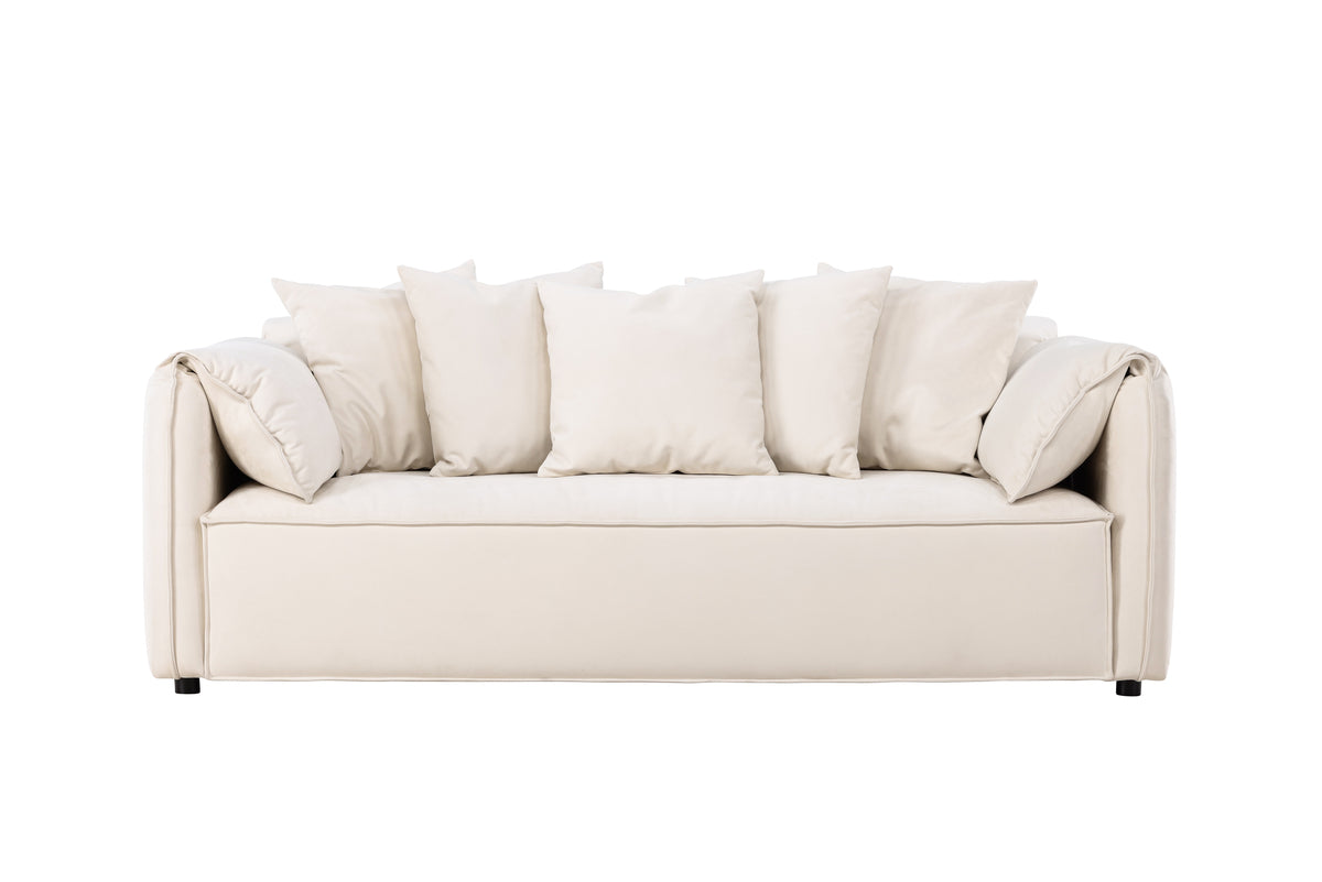 3-Seat Sofa White