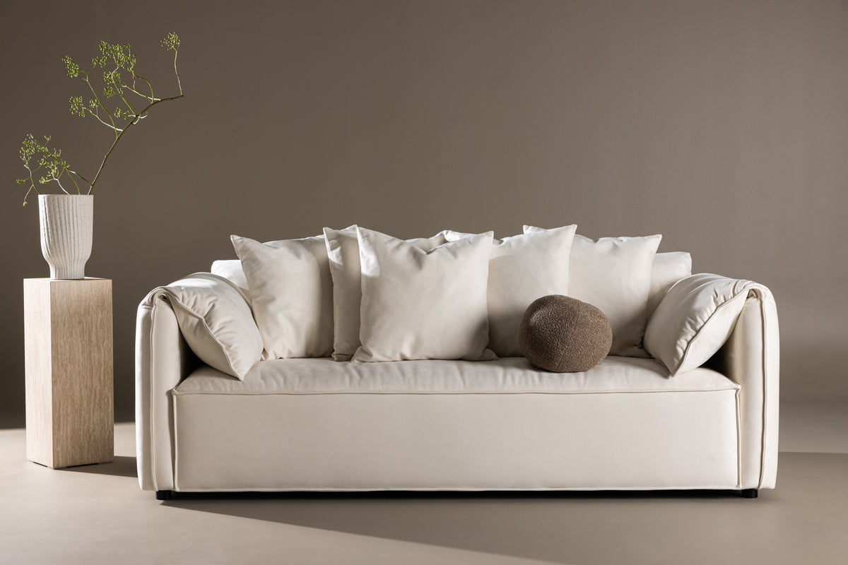 3-Seat Sofa White