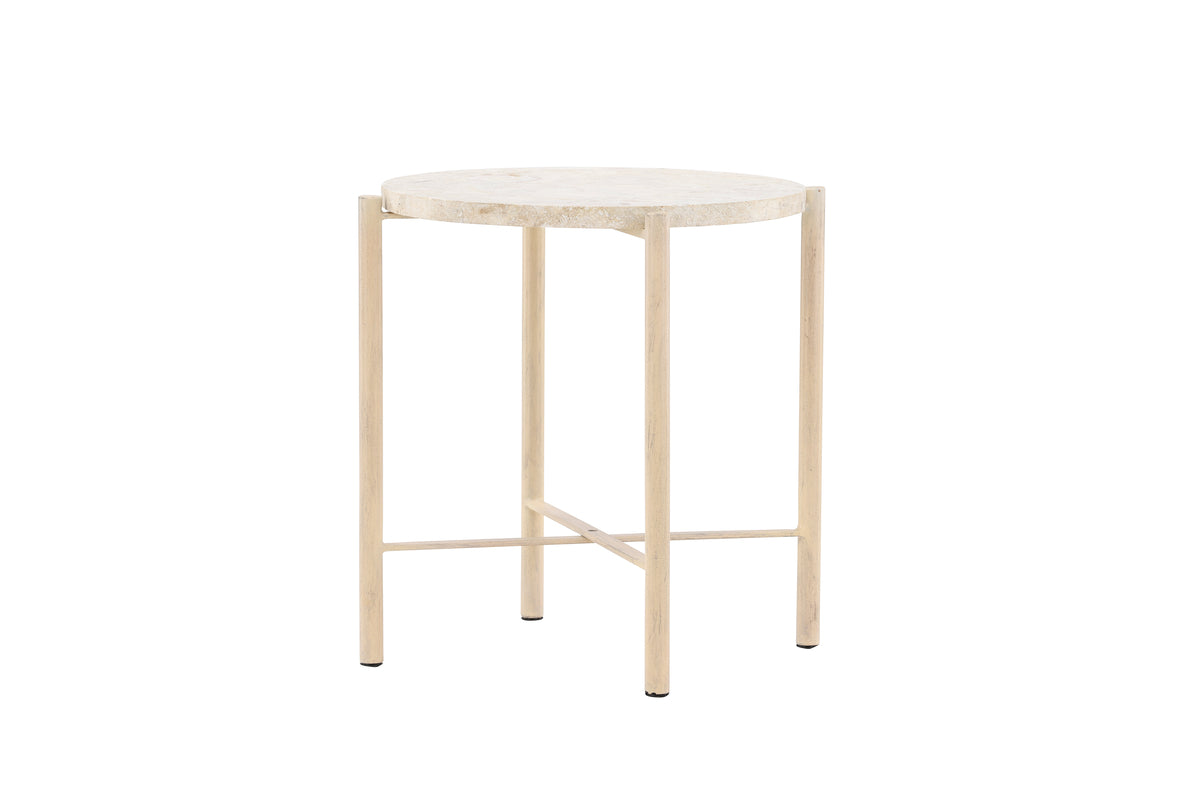 Sofa Table Ø40 Beige