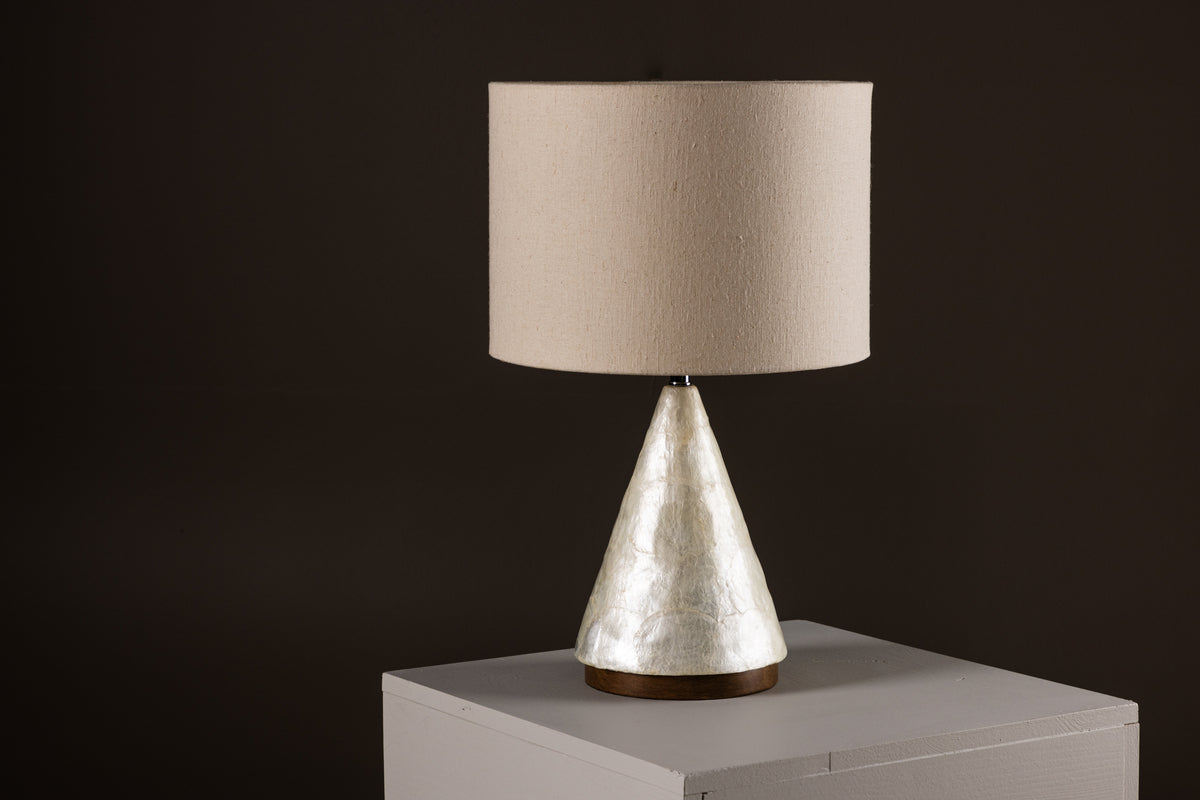 Table Lamp Light Grey