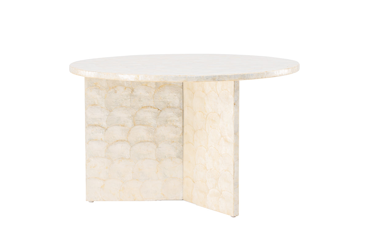 Sofa Table Ø70 Beige