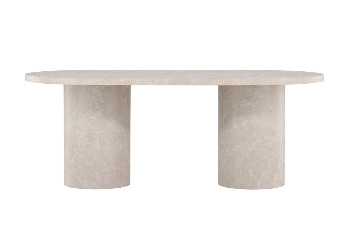 Rectangular Dining Table 200 x 100 Beige