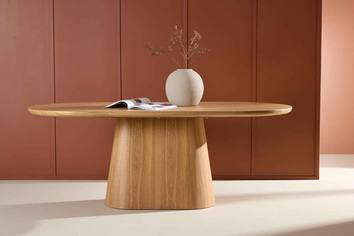 Oval Dining Table 200 x 90 Nature