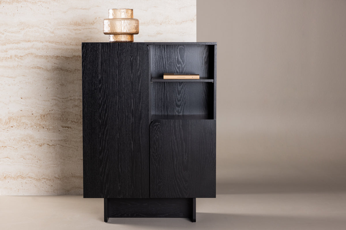 Cabinet 80 x 30 x 110 Black