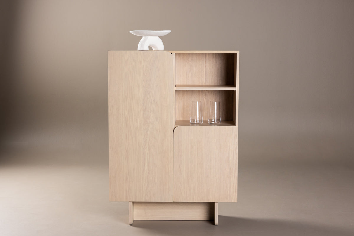 Cabinet 80 x 30 x 110 Whitewash