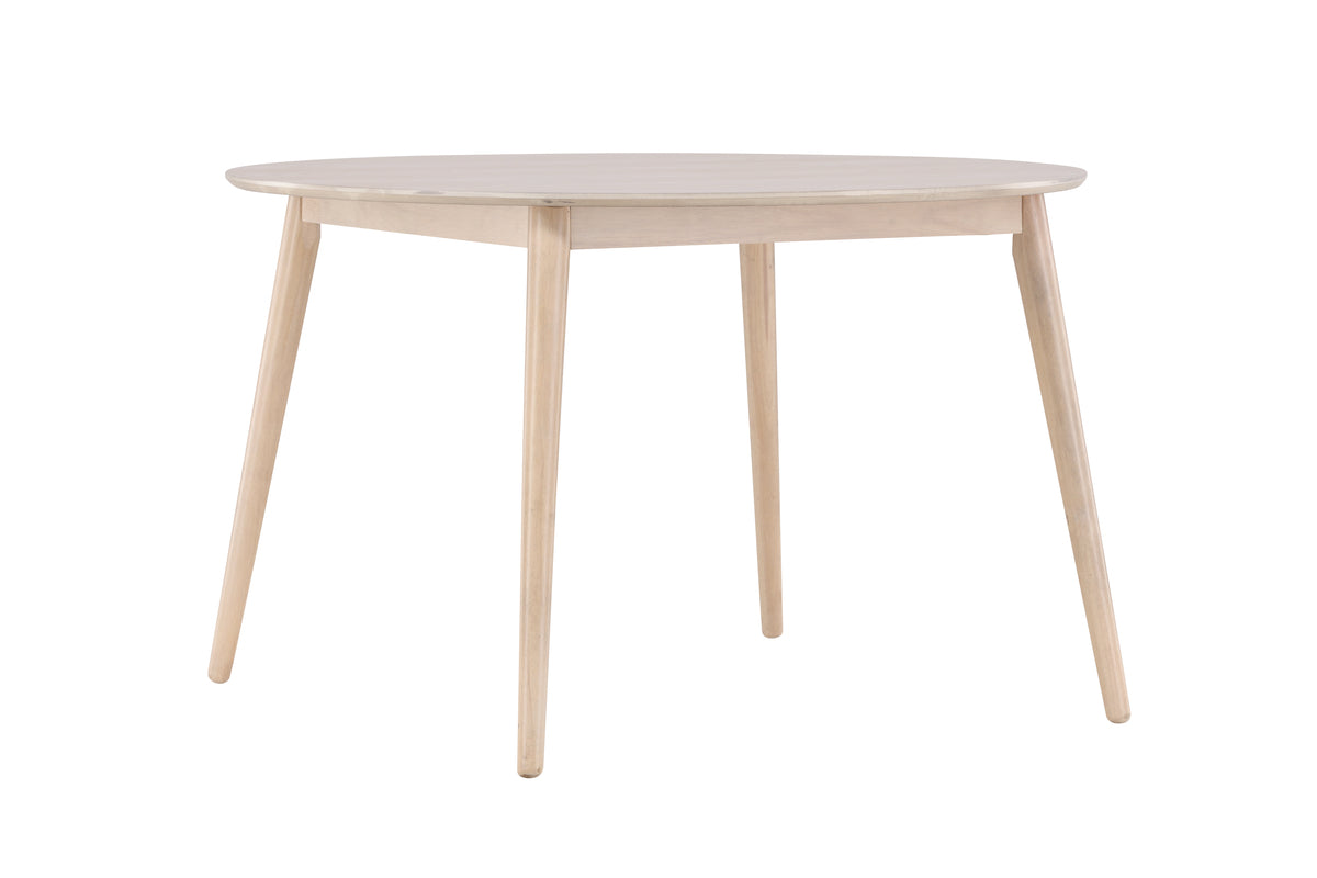 Round Dining Table Ø 120 Whitewash