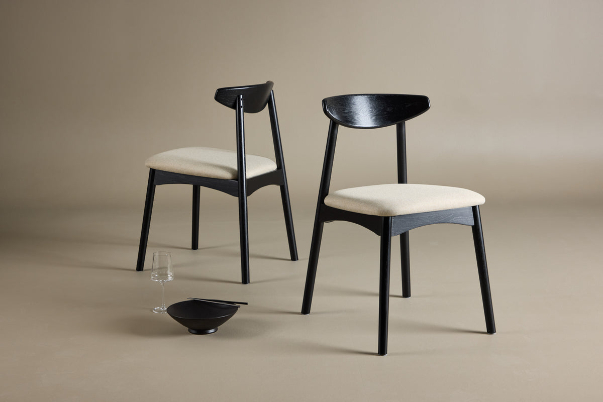 Dining Chair 2-Pack Black
