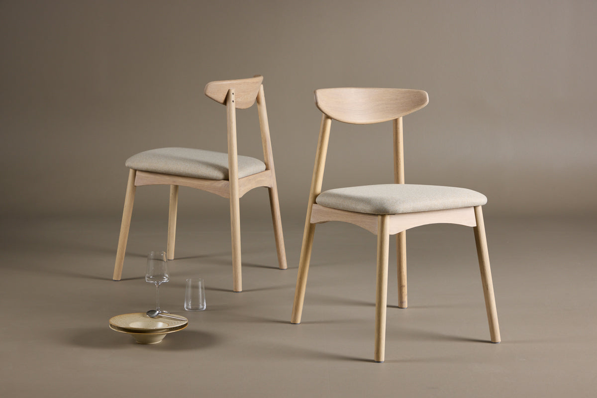 Dining Chair 2-Pack Whitewash