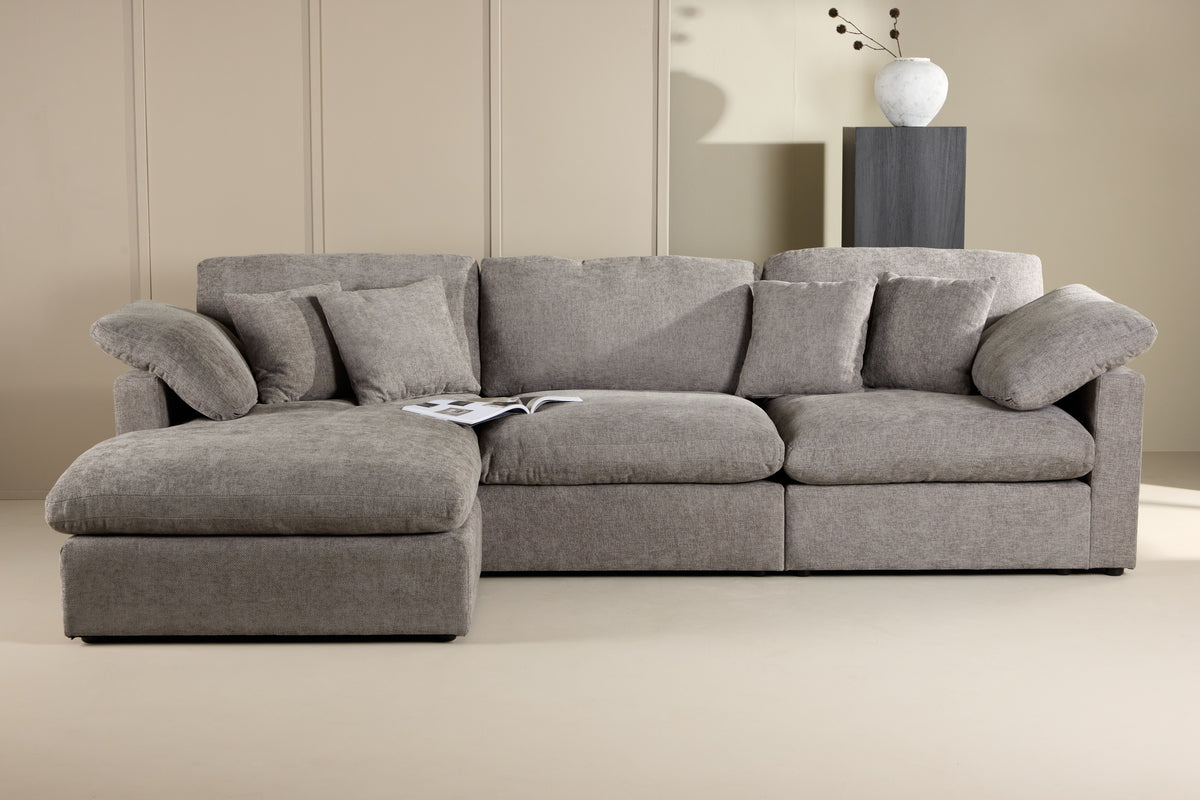 Corner Sofa Dark Grey