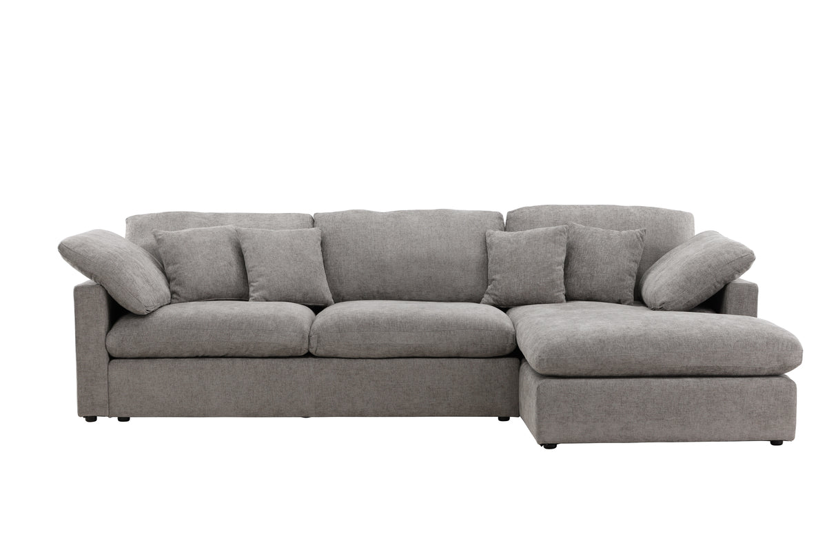 Corner Sofa Dark Grey