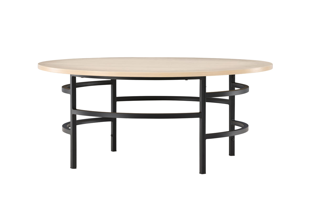 Sofa Table Ø100 Whitewash