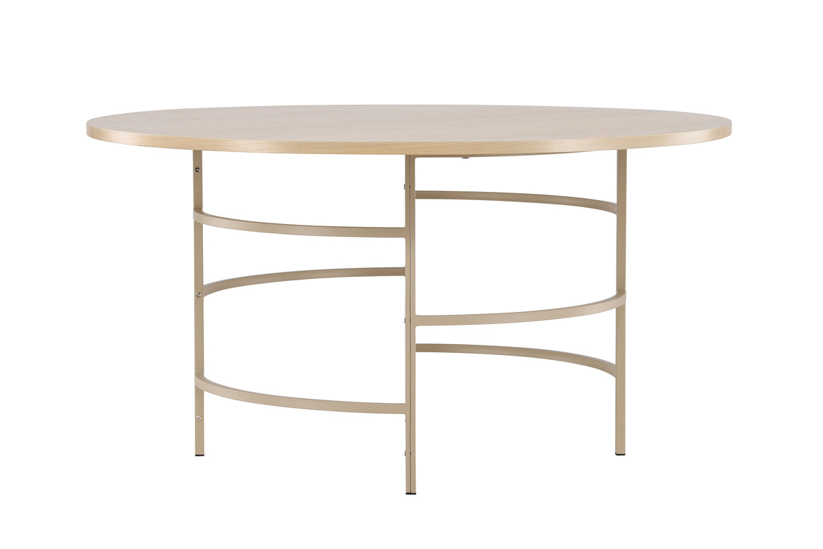Round Dining Table Ø140 Whitewash