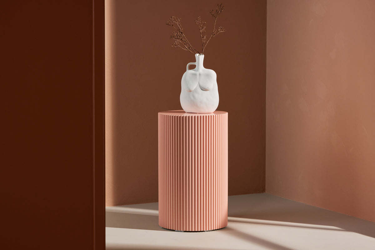 Side Table 30.5 Peach