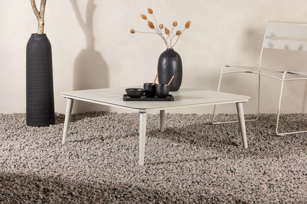 Sofa Table 90 x 90 Beige