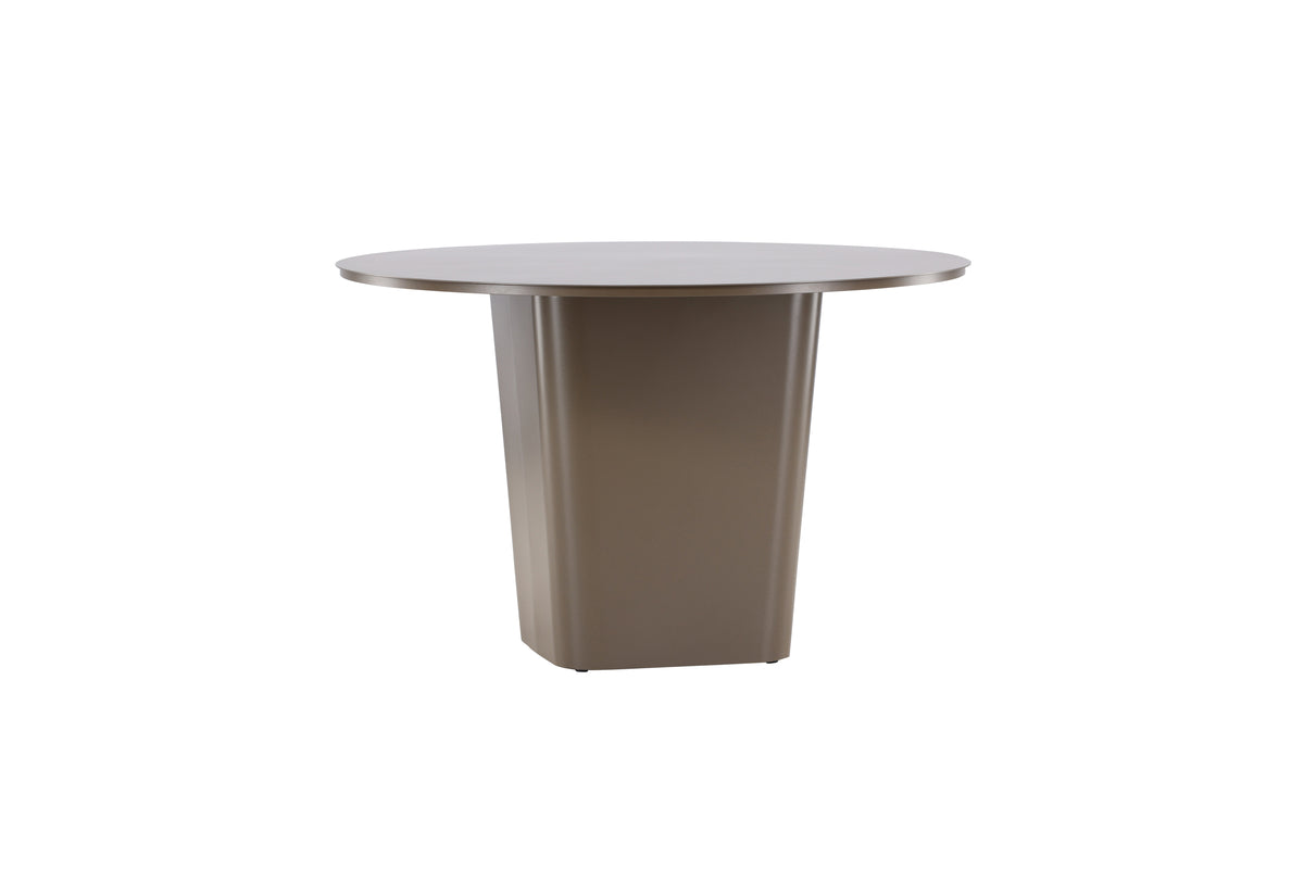 Round Dining Table ø120 Brown