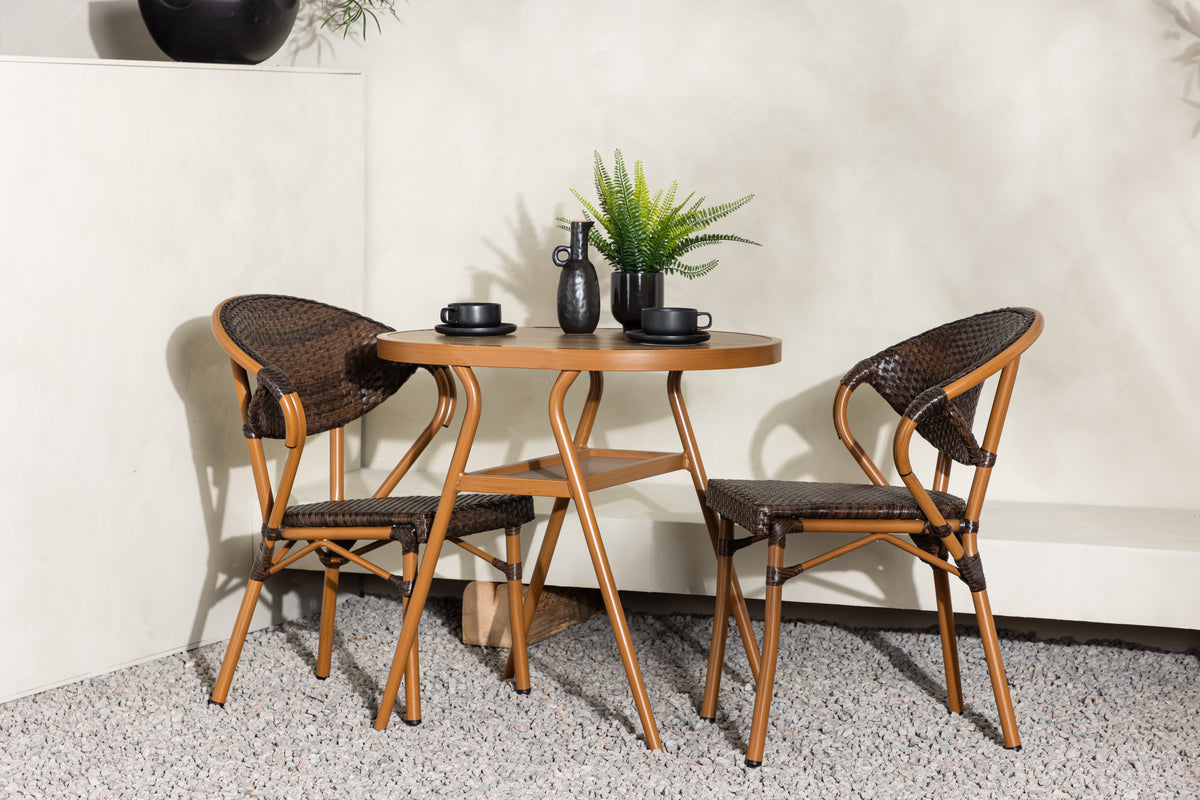 Cafe Set Brown