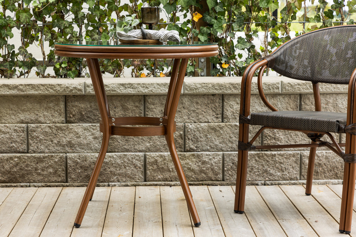 Cafe Table ø70 Brown