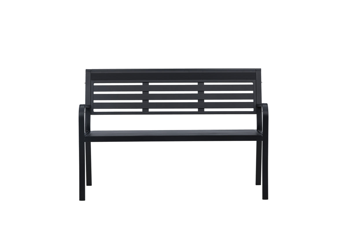 Bench Sofa 84x125x60 Black