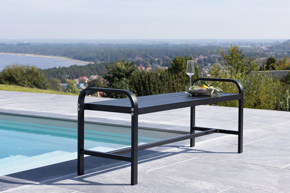 Bench 52x125x42 Black