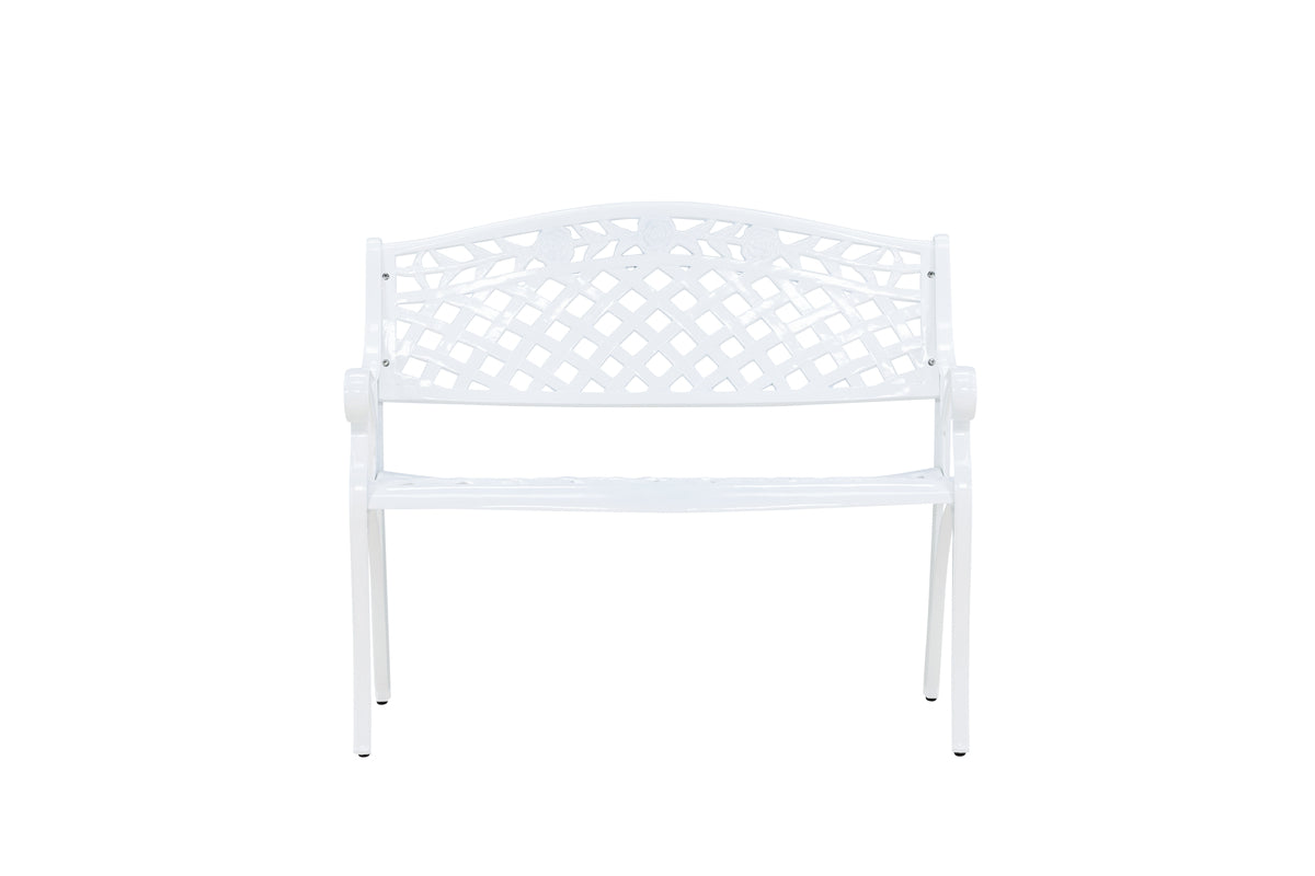 Bench Sofa 87x100x60 White
