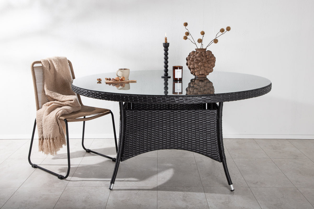 Round Dining Table ø150 Black
