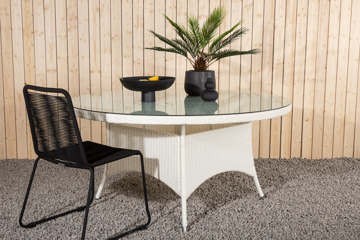 Round Dining Table ø150 White