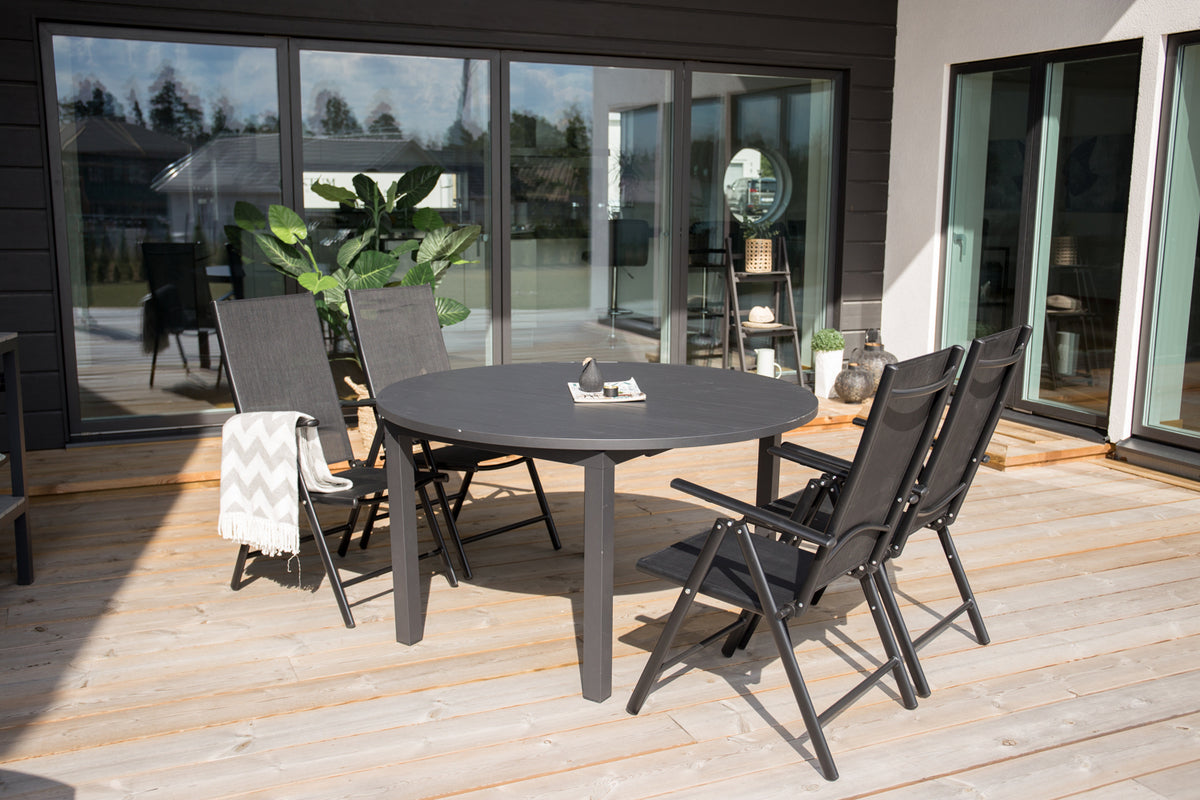 Round Dining Table ø140 Black