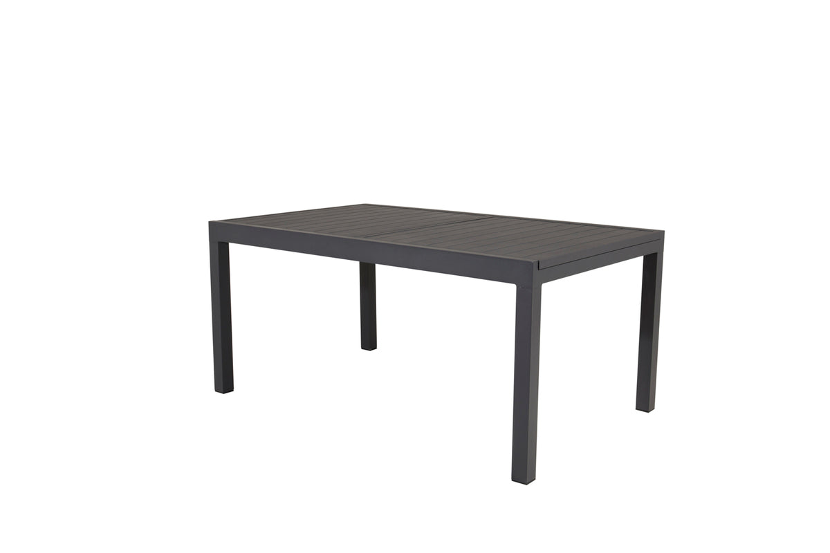 Rectangular Dining Table 75 x 160 x 100 Black