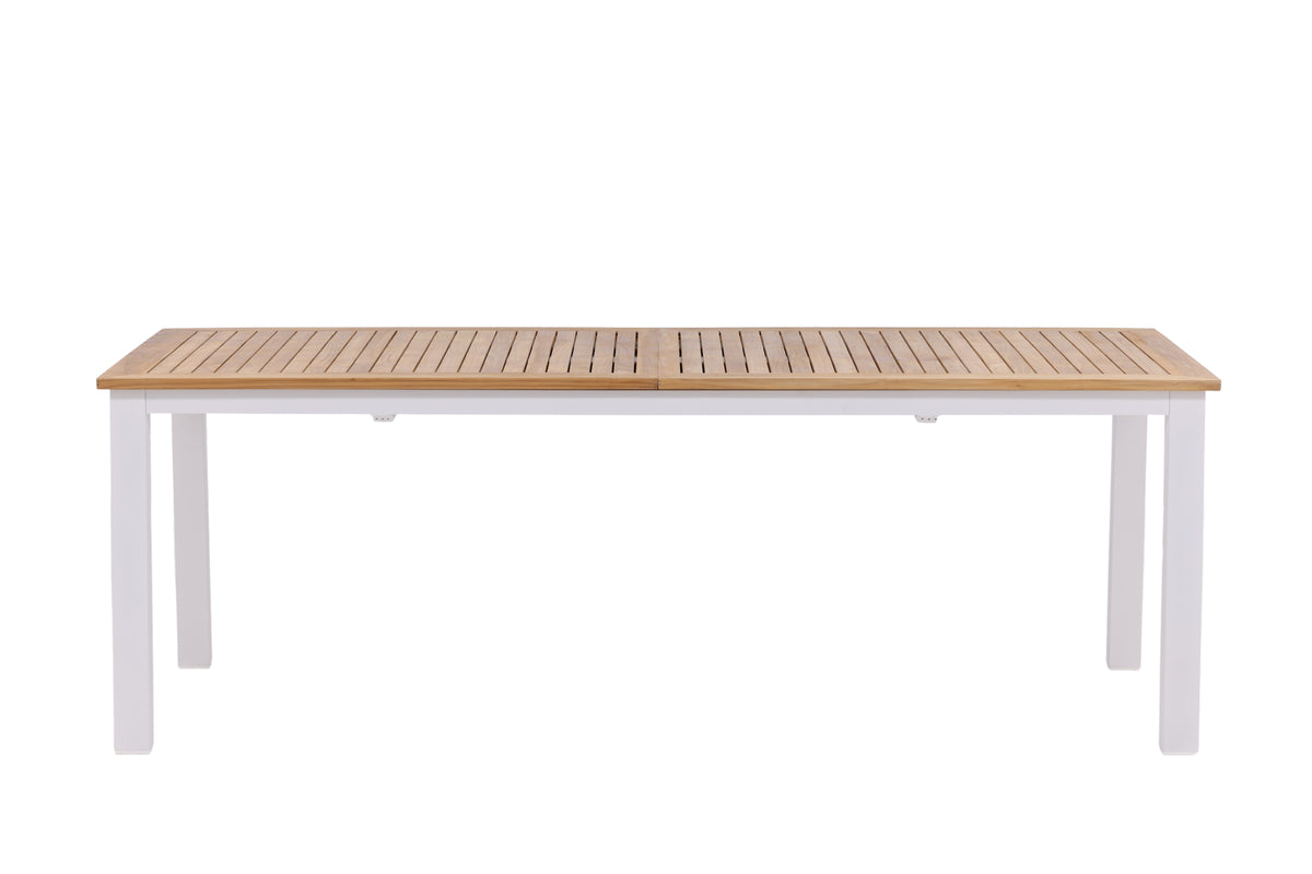 Rectangular Dining Table 75 x 224 x 100 White