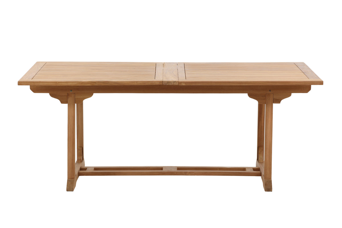 Rectangular Dining Table 76 x 195 x 110 Nature