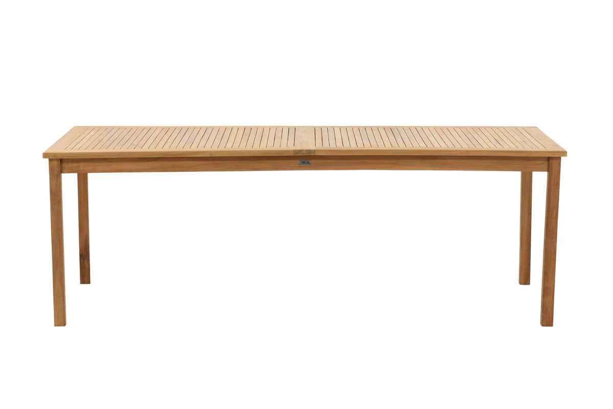 Rectangular Dining Table 75 x 220 x 100 Nature