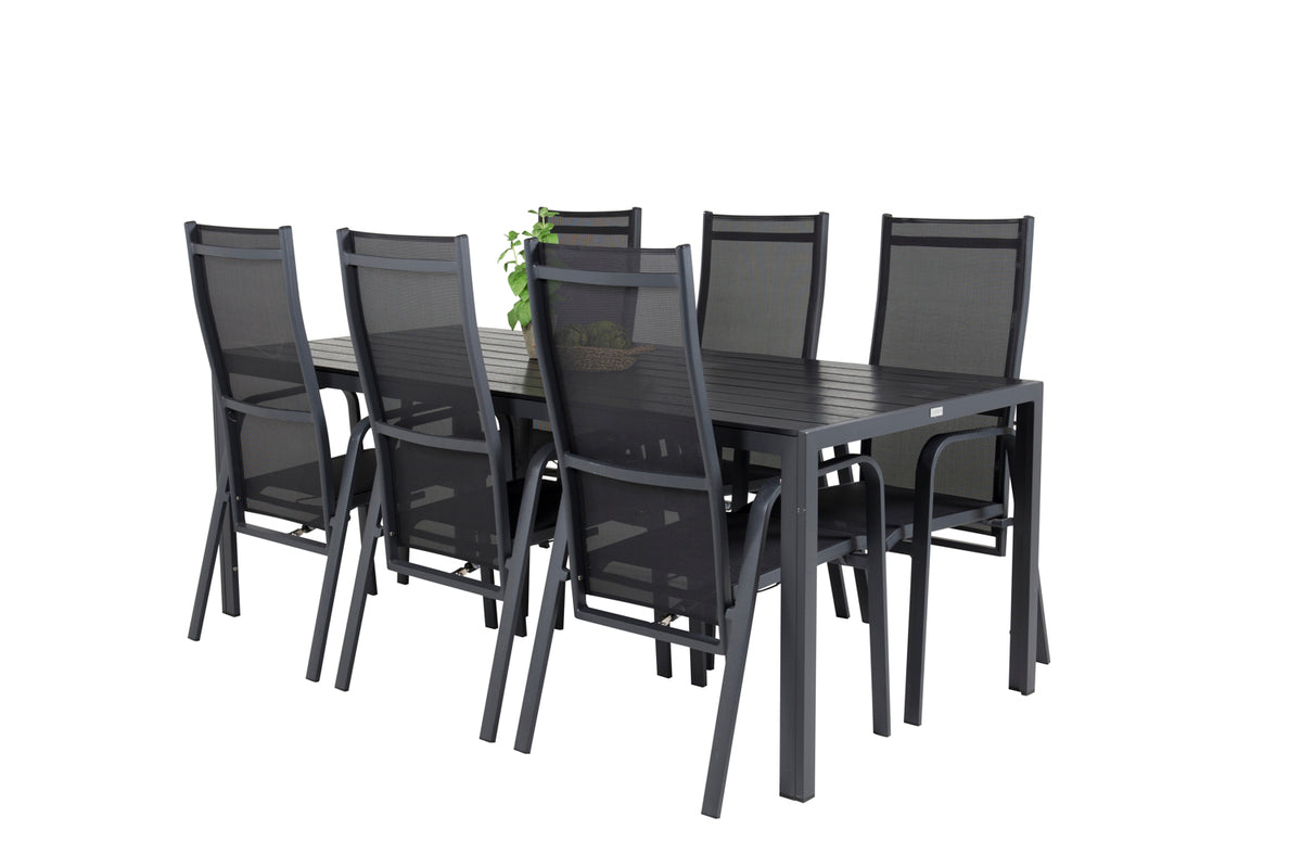 Recliner Chair 2-pack Black +