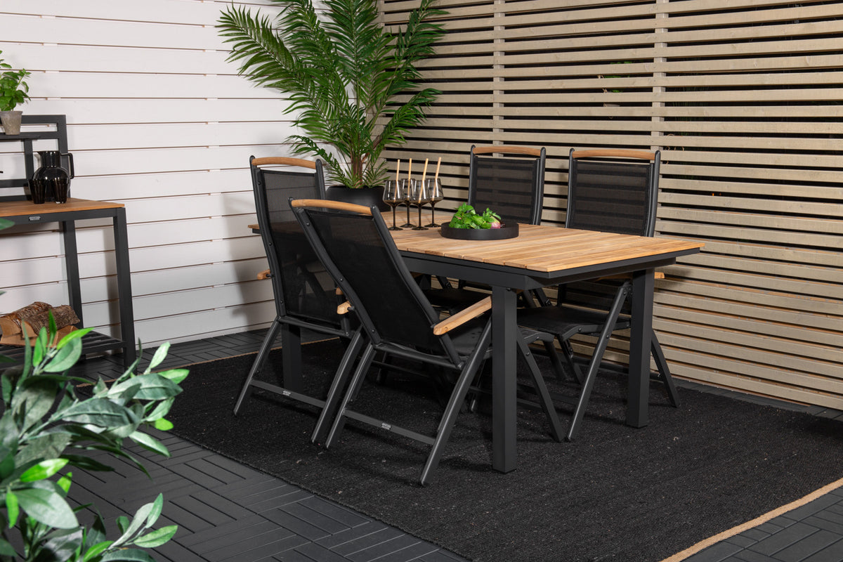 Dining Set Black Nature