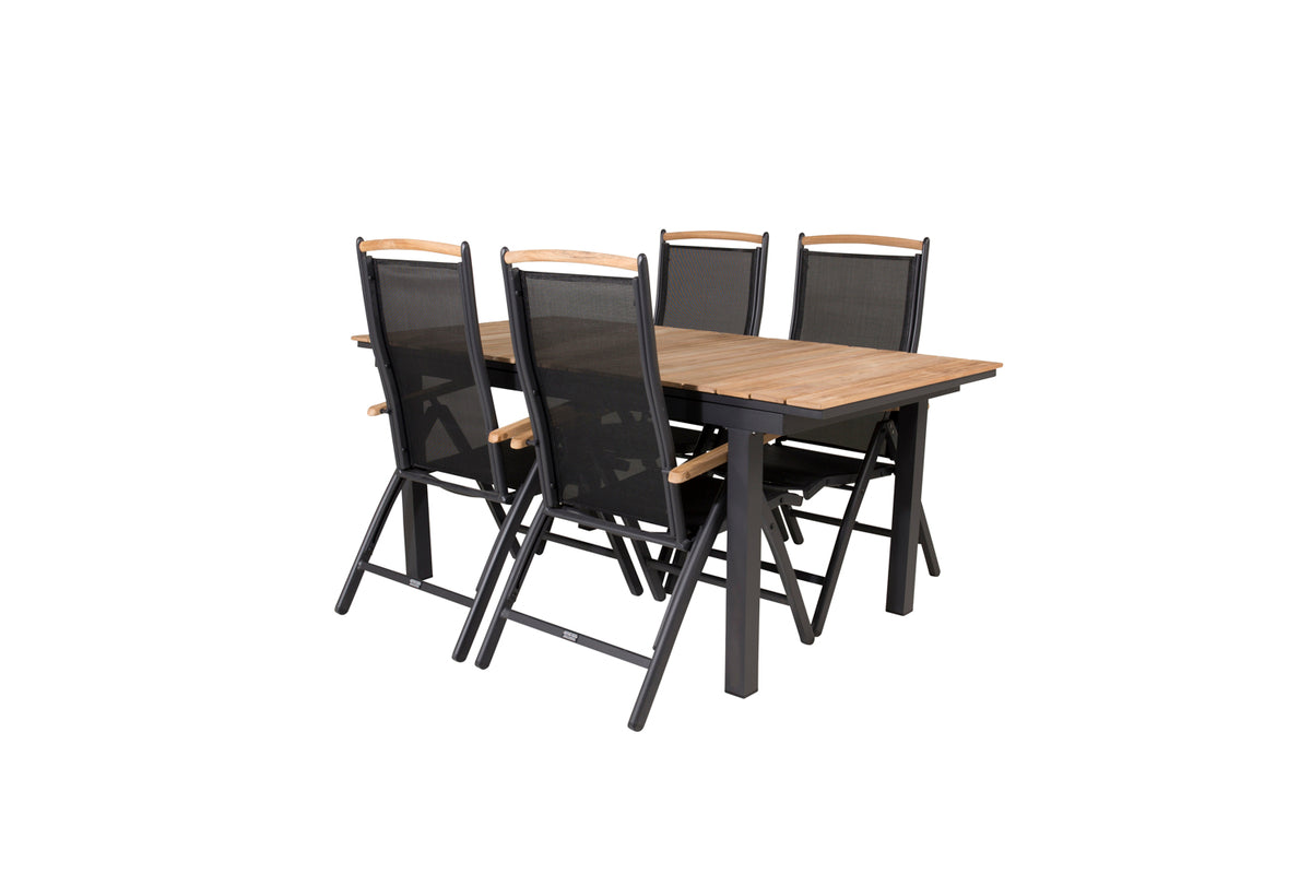 Dining Set Black Nature