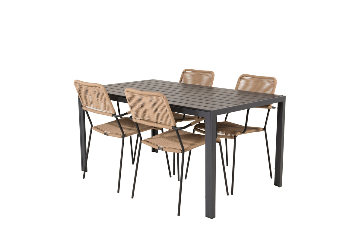 Dining Chair 2-pack Brown +