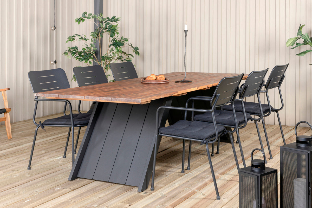 Dining Set Black Nature