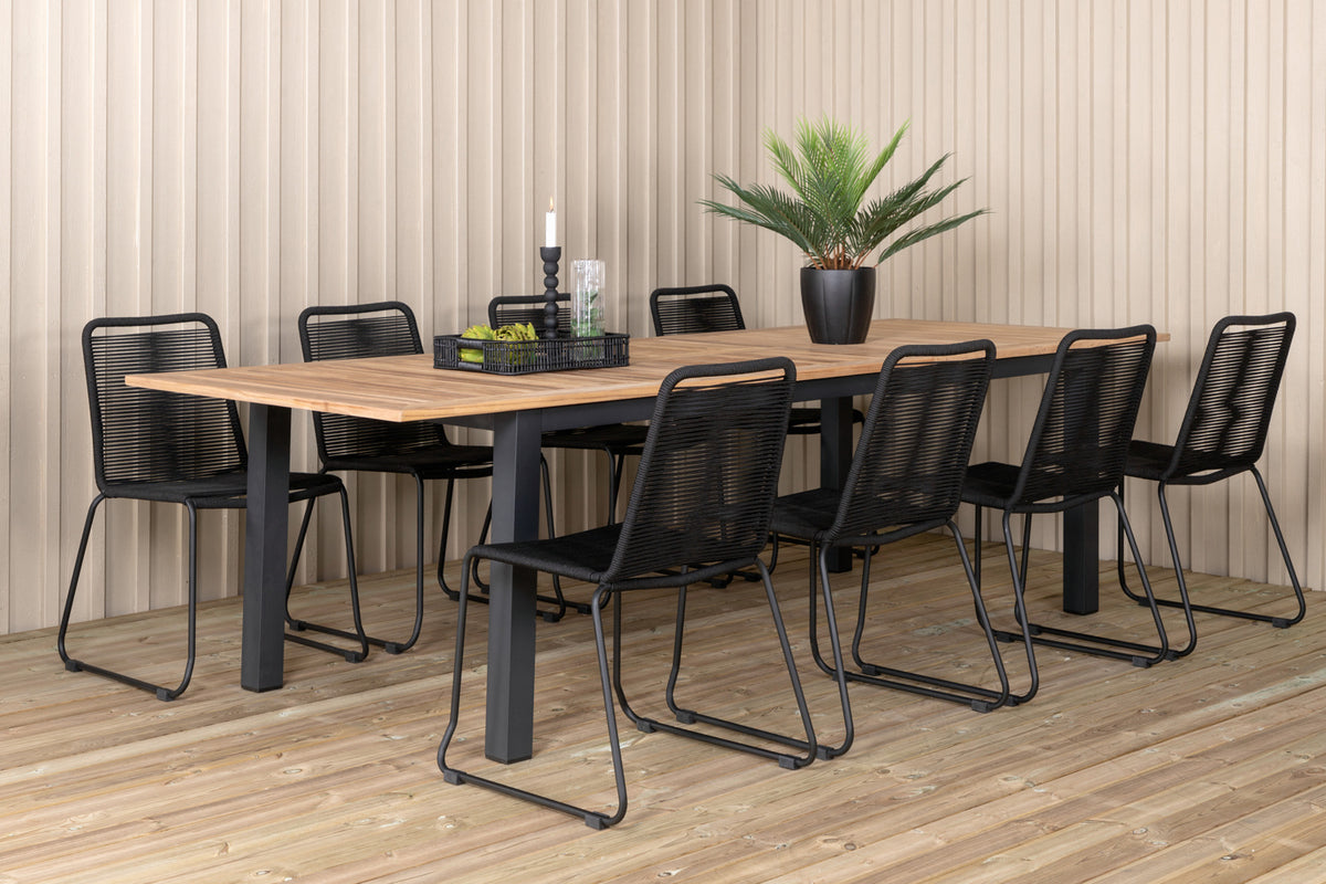 Dining Set Black Nature
