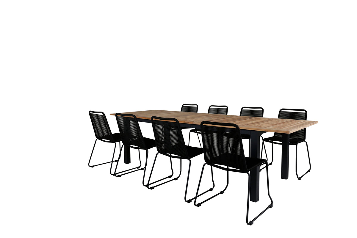 Dining Set Black Nature