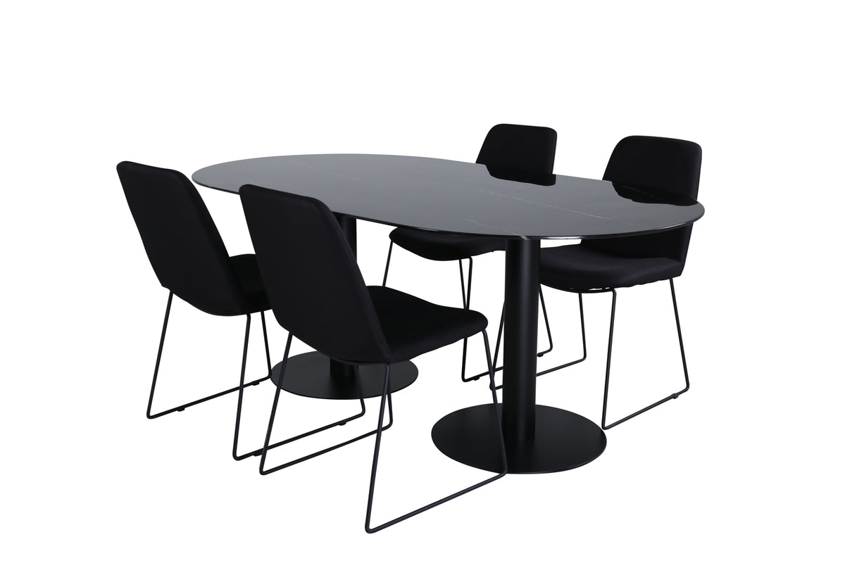 Oval Dining Set