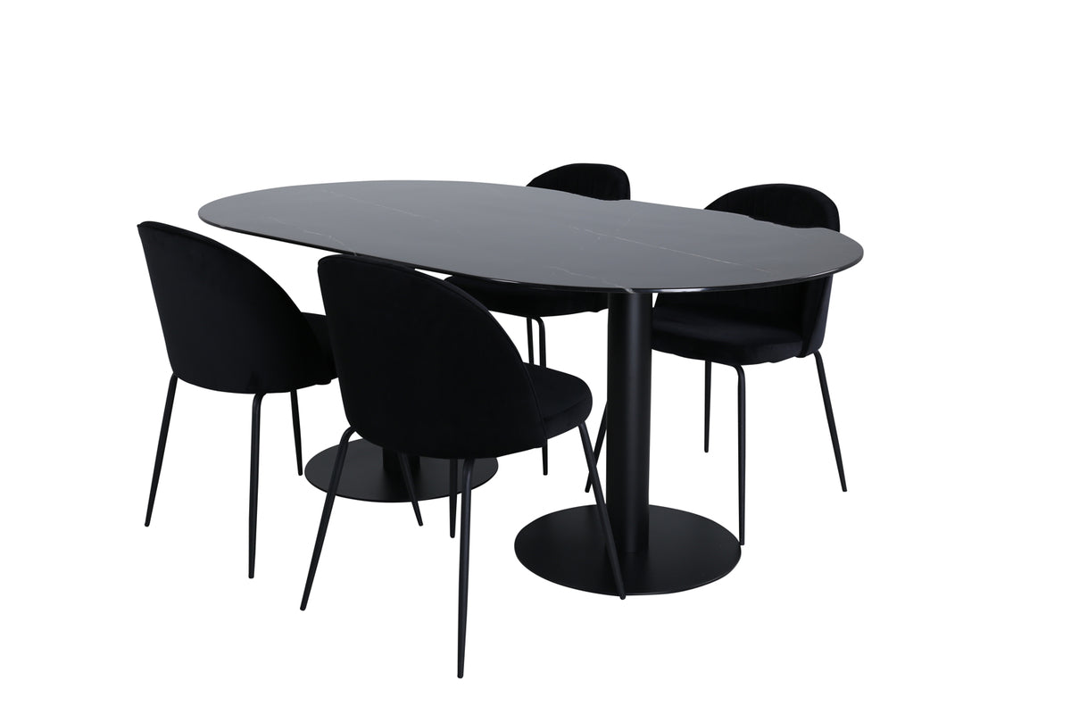 Oval Dining Set