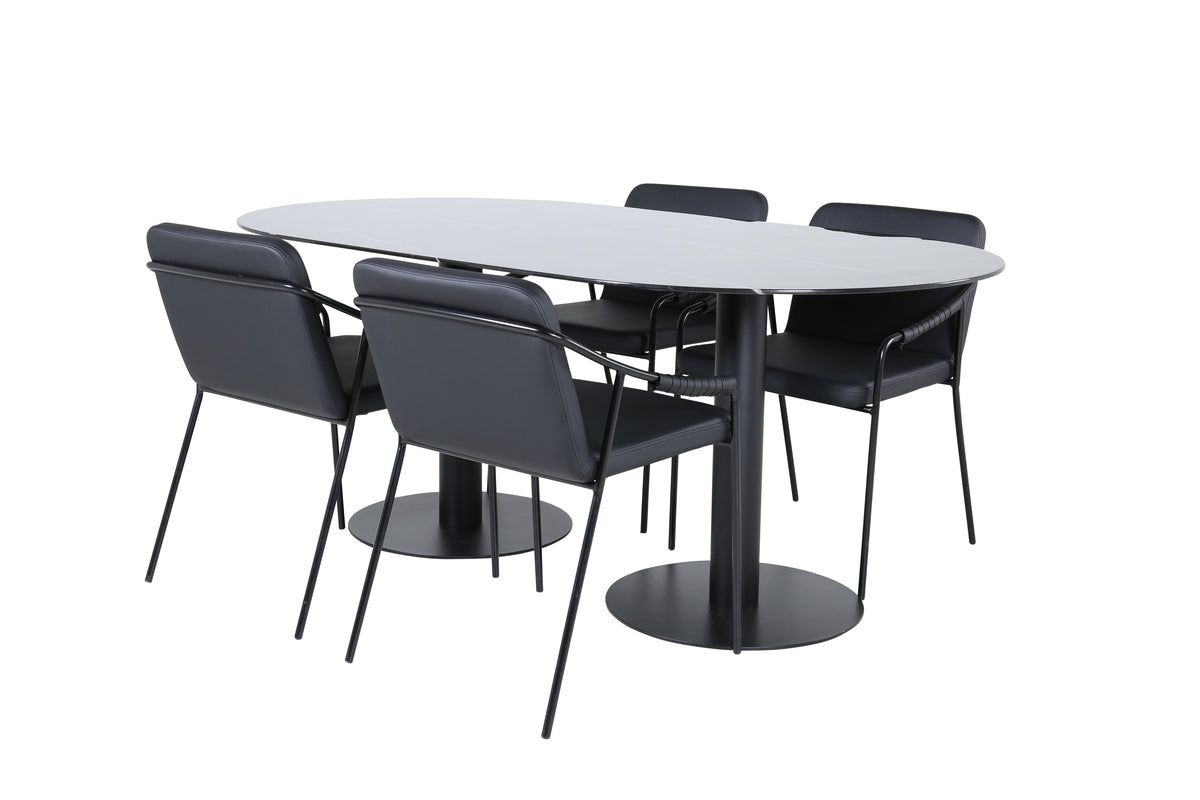 Oval Dining Set