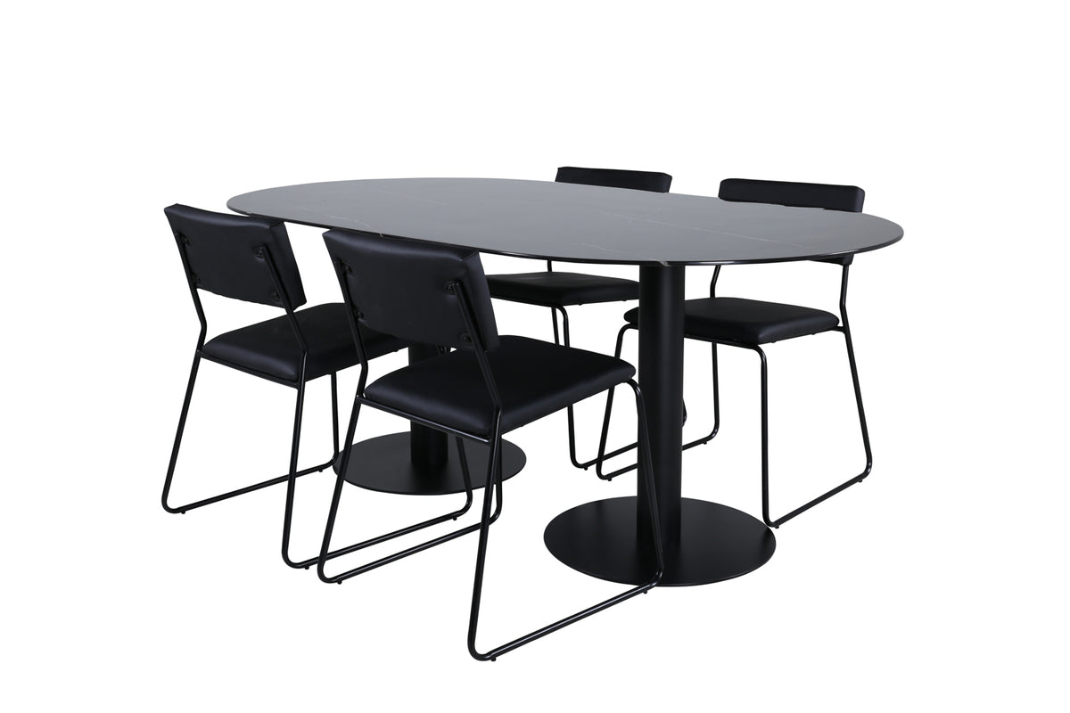 Oval Dining Set