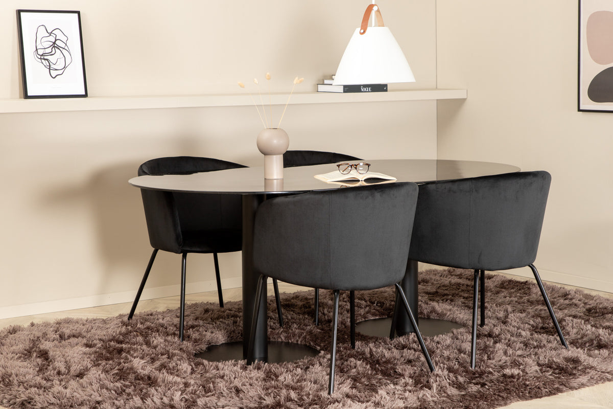 Oval Dining Set