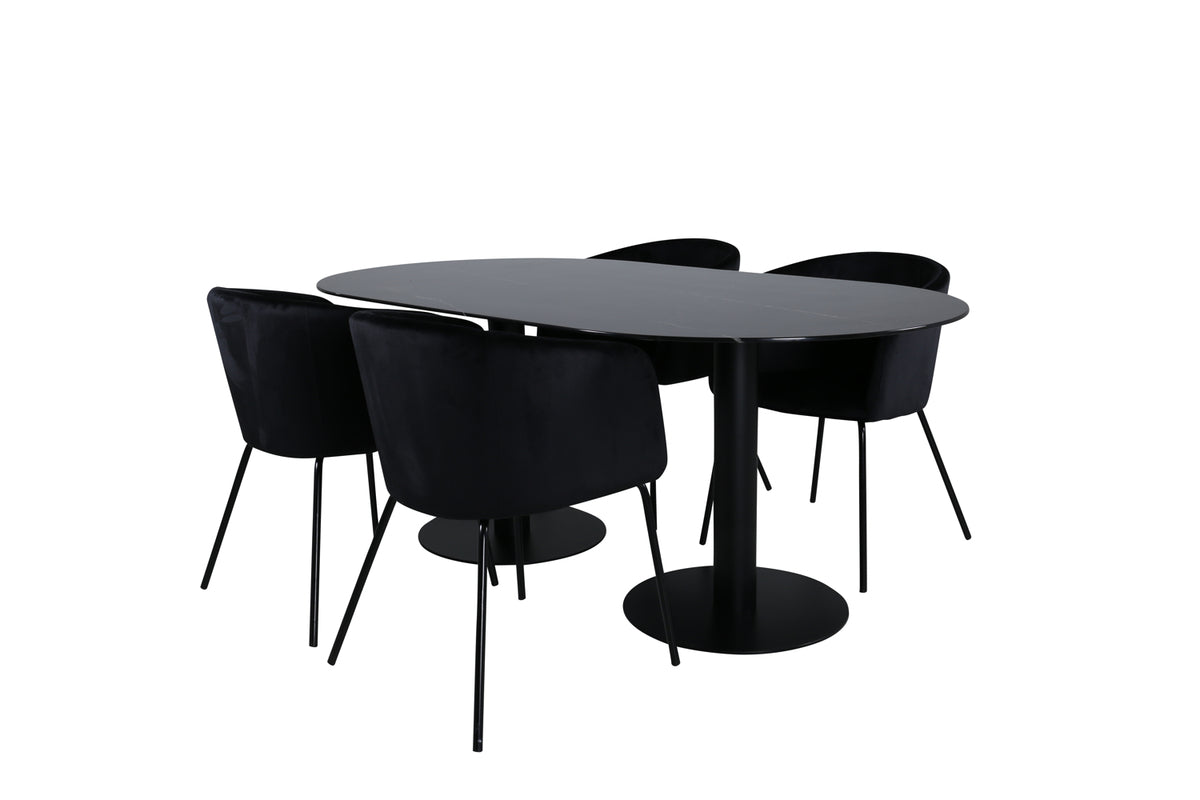 Oval Dining Set