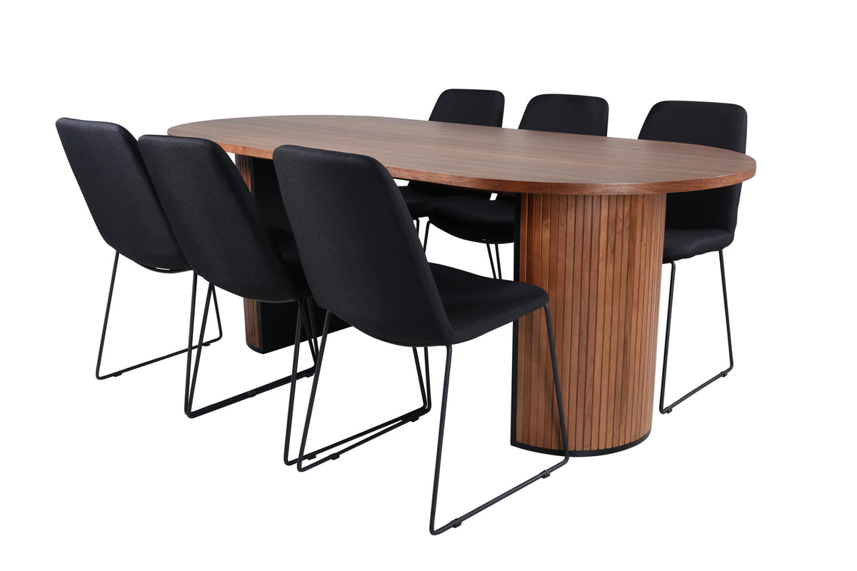 Oval Dining Set