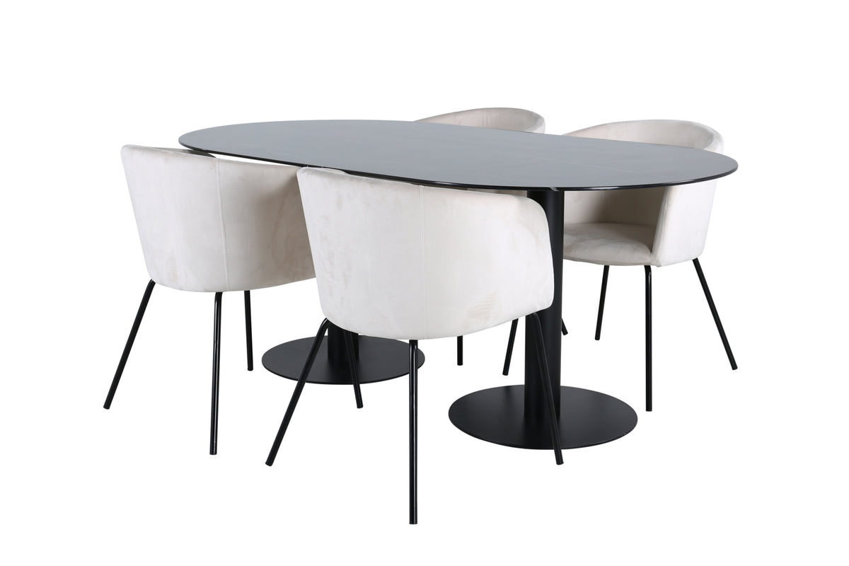 Oval Dining Set