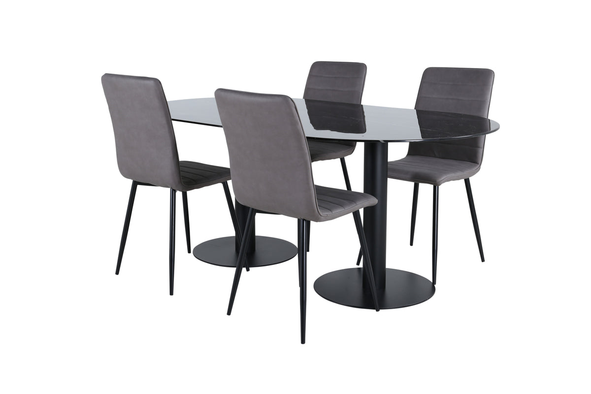 Oval Dining Set